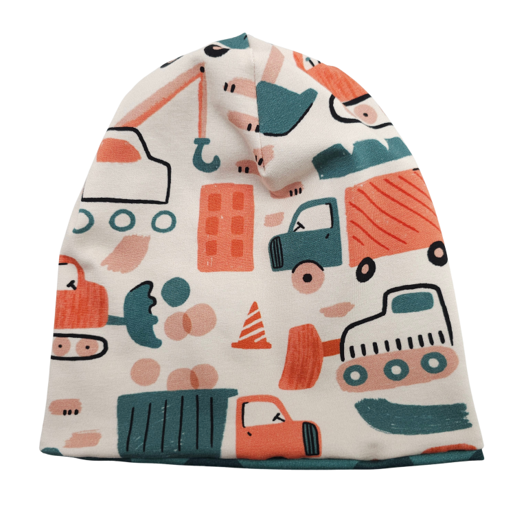 Beanie kleine Bauarbeiter innen grün